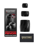 Maxtasy Maxtasy Performance Rings - Black Set of 3 - Image 4