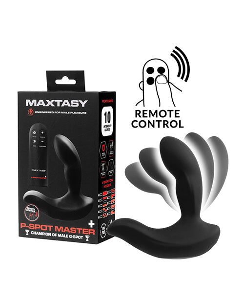 Maxtasy Maxtasy P-Spot Master w/Remote Control - Black
