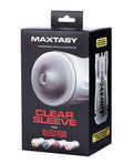 Maxtasy Maxtasy Suction Master Series Sleeve - Standard Clear