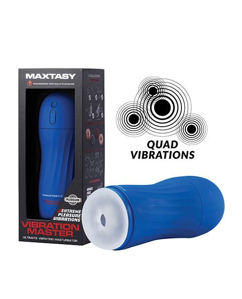 Maxtasy Maxtasy Vibration Master Standard - Clear Non Realistic