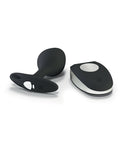 Mystim Mystim Rocking VIbe Silicone Buttplug Small - Black - Image 2