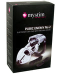 Mystim Mystim Pubic Enemy #2 Cock Cage - Clear