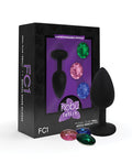 Nobu Nobu Fetish Small Silicone Plug w/Jewels - Black - Image 4
