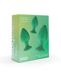 Nobu Nobu Rainbow Silicone Plug Set - Green - Image 3