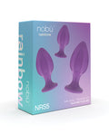 Nobu Nobu Rainbow Silicone Plug Set - Purple - Image 3
