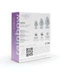 Nobu Nobu Rainbow Silicone Plug Set - Purple - Image 4