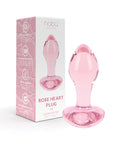 Nobu Nobu Rose Heart Plug - Pink