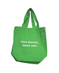Nobu Nobu Less Stress, More Sex Reusable Tote - Green