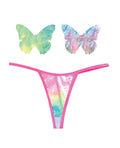 Neva Nude Neva Nude Naughty Knix Rainbow Sherbet Velvet G-String & Pasties - (Color Varies) Multi O/S - Image 2