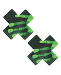 Neva Nude Neva Nude Temperature Reactive X Factor Pasties - Neon Green - Image 2