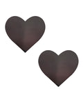 Neva Nude Neva Nude Temperature Reactive Heart Pasties - Neon Pink - Image 3