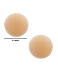 Neva Nude Neva Nude Nudie Patootie Skin Invisible Reusable Silicone Pasties - Nude O/S - Image 2