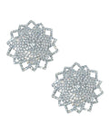 Neva Nude Neva Nude Ice Crystal Jewel Reusuable Silicone Nipple Pasties - Clear O/S