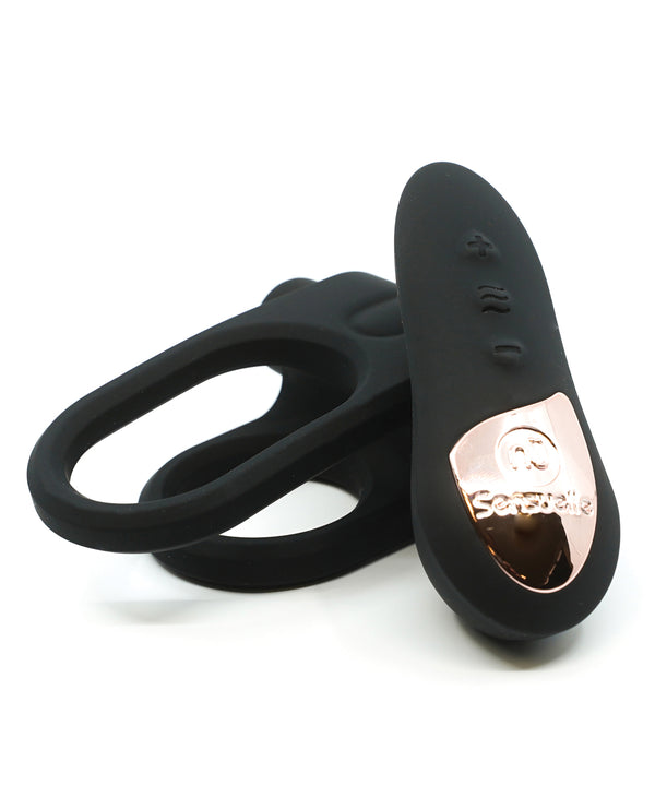 Nu Sensuelle Nu Sensuelle Silicone Remote Control XLR8 Turbo Boost Bullet Ring - Black