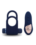 Nu Sensuelle Nu Sensuelle Silicone Remote Control XLR8 Turbo Boost Bullet Ring - Navy - Image 2