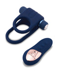 Nu Sensuelle Nu Sensuelle Silicone Remote Control XLR8 Turbo Boost Bullet Ring - Navy - Image 3