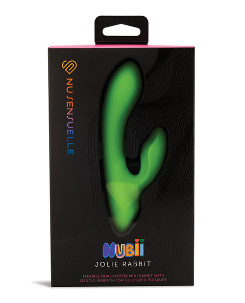 Nu Sensuelle Nu Sensuelle Jolie Nubii Warming Mini Rabbit - Lime Green