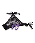 Nu Sensuelle Nu Sensuelle Pleasure Panty Bullet w/Remote Control 15 Function - Purple - Image 4