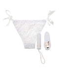 Nu Sensuelle Nu Sensuelle Pleasure Panty Bullet w/Remote Control 15 Function - White - Image 2
