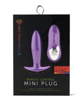 Nu Sensuelle Nu Sensuelle Remote Control Rechargeable Mini Plug - Purple