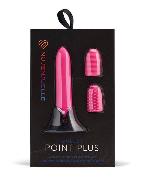 Nu Sensuelle Nu Sensuelle Point Plus Rechargeable Bullet - Pink