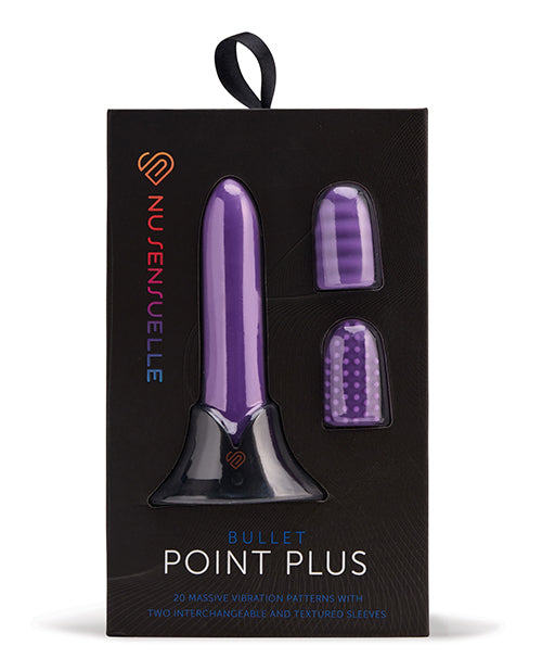 Nu Sensuelle Nu Sensuelle Point Plus Rechargeable Bullet - Purple