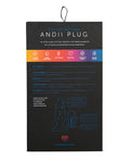 Nu Sensuelle Nu Sensuelle Andii Vertical Roller Motion Butt Plug - Ultra Violet - Image 2