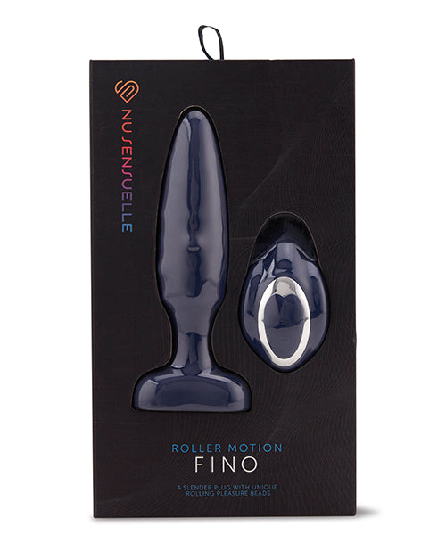 Nu Sensuelle Nu Sensuelle Fino Roller Motion Plug - Navy Blue