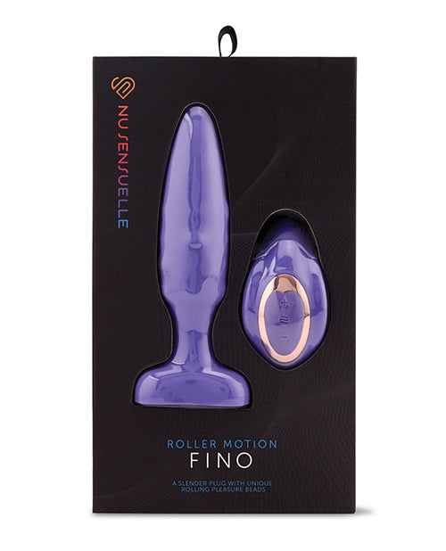 Nu Sensuelle Nu Sensuelle Fino Roller Motion Plug - Ultra Violet
