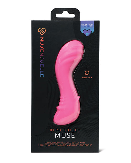 Nu Sensuelle Nu Sensuelle Muse XLR8 Bullet w/Heat - Pink