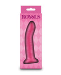 Royals Royals 5" Charlie Curved Dildo - Metallic Pink - Image 2