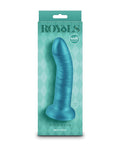 Royals Royals 6" Charlie Curved Dildo - Metallic Teal