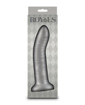 Royals Royals 7" Charlie Curved Dildo - Metallic Champagne - Image 2