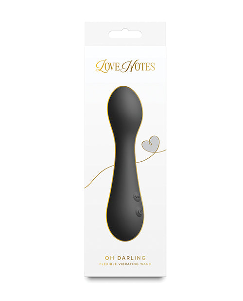 Not Regular Toys Love Notes - Onyx - Black