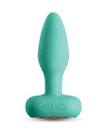 Techno Techno Prism App Controlled Rotating & Vibrating Anal Plug - Teal - Image 3