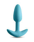 Techno Techno Trance App Controlled Vibrating Anal Plug w/Remote - Blue - Image 3