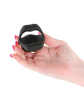 Techno Techno Strobe App Controlled Vibrating Cock Ring - Black - Image 4