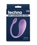 Techno Techno Rave App Controlled Kegel Vibrator - Purple
