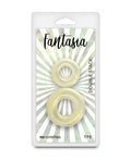 Fantasia Fantasia Double Stack Cock Rings - Amber