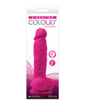 Colours Colours Pleasures 5" Vibrating Dildo - Pink