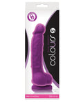 Colours Colours Dual Density 5" Dildo - Purple