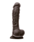 Colours Colours Dual Density 8" Dildo - Dark Brown - Image 2