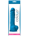 Colours Colours Pleasures 5" Dildo w/Suction Cup - Blue