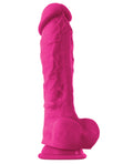 Colours Colours Pleasures 8" Dildo w/Suction Cup - Pink - Image 2