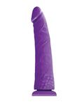 Colours Colours Pleasures Thin 8" Dildo - Purple - Image 2