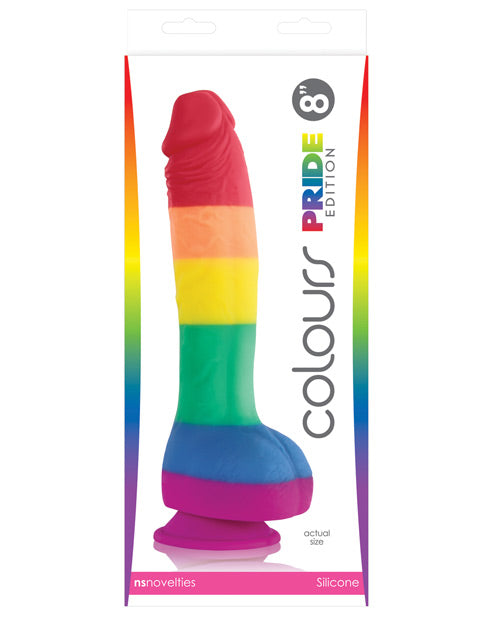 Colours Colours Pride Edition 8" Dong w/Suction Cup
