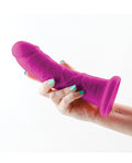 Colours Colours Dual Density 7" Dildo - Purple - Image 4