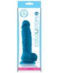 ColourSoft ColourSoft 5" Silicone Soft Dildo - Blue