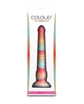 Colours Colours Stacked 9" Dildo - Red/Gold