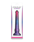 Colours Colours Stacked 9" Dildo - Pink/Blue - Image 4